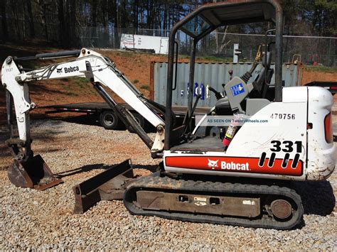 used party equipment 331 bobcat mini excavator|bobcat 331 mini excavator 1999.